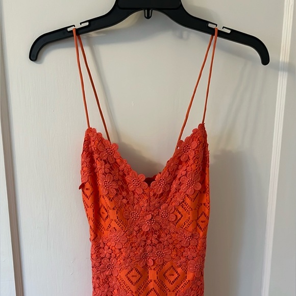 Nicole Miller Mango Lace Dress - Picture 3 of 5